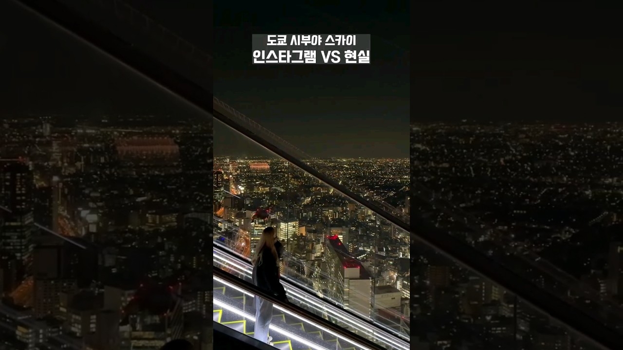 시부야 스카이 인스타그램과 현실 차이